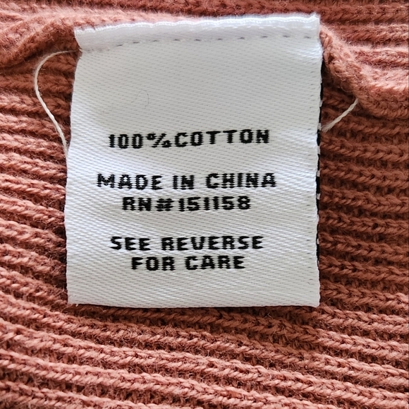 New!525 America Cozy Rust Cardigan Sweater - Picture 9 of 10